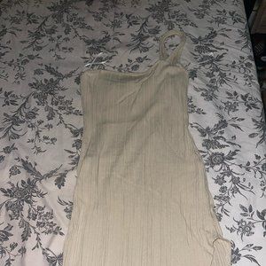 Baddieville Tan Sundress
